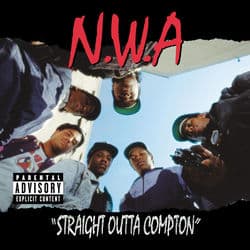 Carátula de Straight Outta Compton